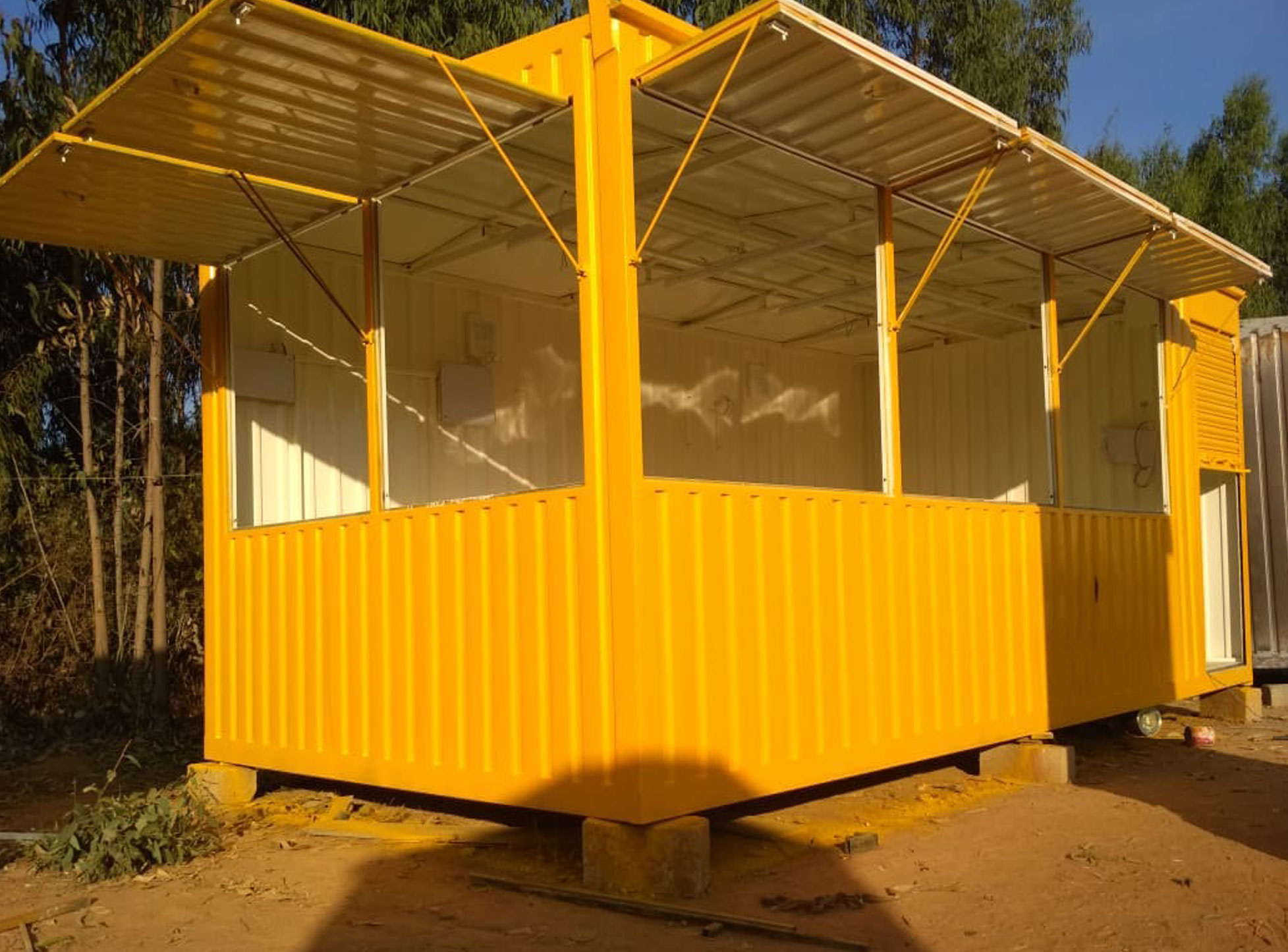 portable shop cabin manufacturers in bangalore